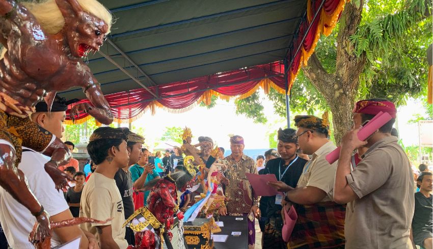 Peradah Lombok Barat Sukses Gelar Lomba Ogoh Ogoh Mini