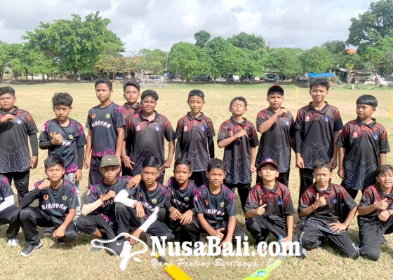 Nusabali.com - dulang-17-emas-badung-juara-cricket-porjar-bali