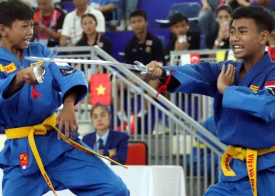 Nusabali.com - vovinam-raih-satu-emas-asg