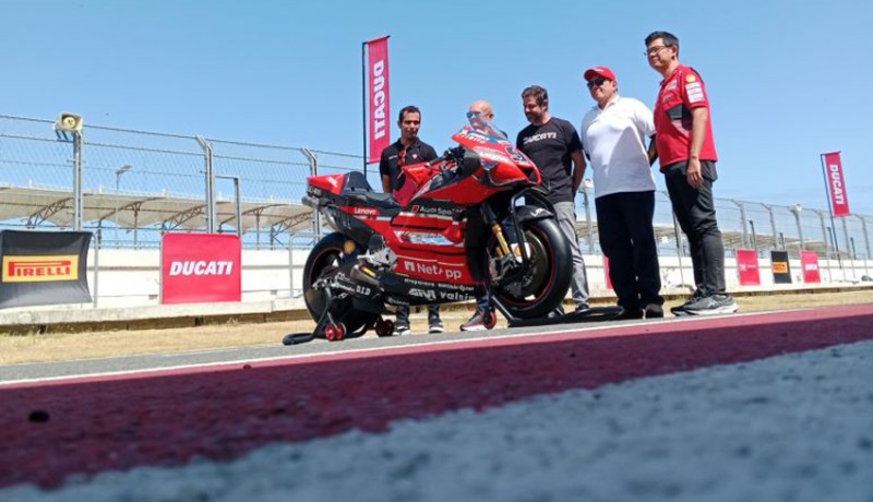 www.nusabali.com-petrucci-jadi-instruktur-ducati-riding-di-mandalika