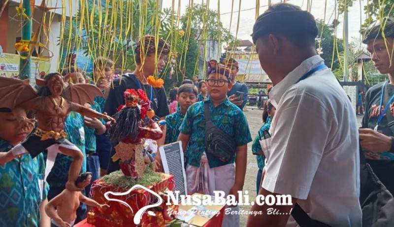 www.nusabali.com-ogoh-ogoh-mini-karya-siswa-sd-negeri-11-padangsambian-undang-pujian