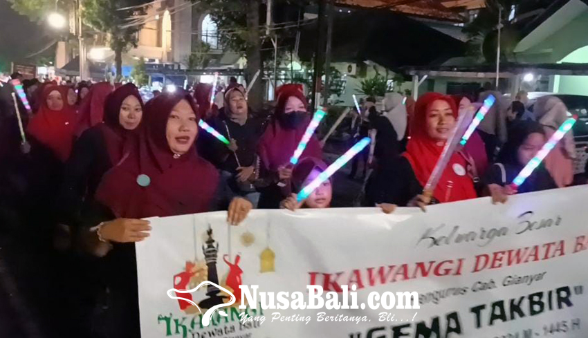 Nusabali Com Malam Takbiran Idul Adha Berlangsung Meriah