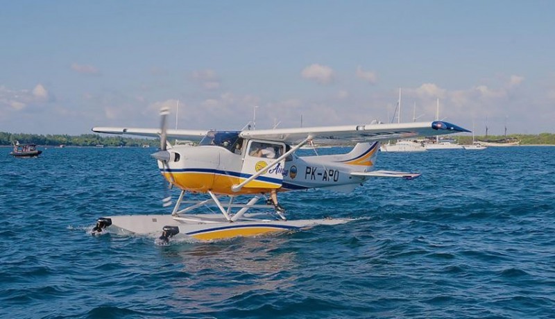 www.nusabali.com-baketrans-kemenhub-uji-coba-penerbangan-seaplane-di-bali