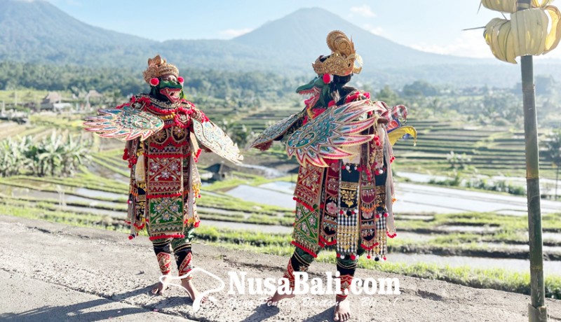 www.nusabali.com-festival-jatiluwih-angkat-kisah-tarian-burung-jatayu-jadi-ikon-desa