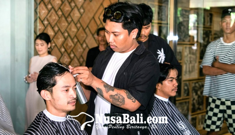 www.nusabali.com-gelar-cukur-massal-menyatukan-barber-seluruh-indonesia