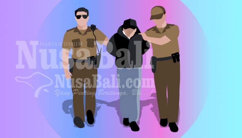 www.nusabali.com-ambil-tempelan-dua-sekawan-kepergok-polisi