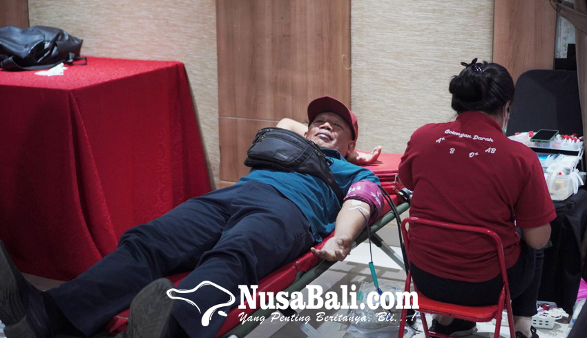 www.nusabali.com-koperasi-central-hutama-mandiri-gelar-donor-darah-130-orang-ikut-berpartisipasi