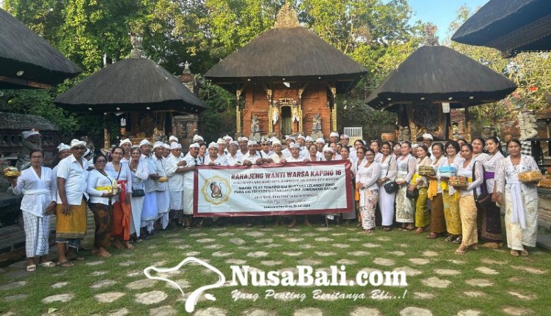 www.nusabali.com-napak-tilas-tandai-puncak-hut-ke-16-paiketan-arya-wang-bang-pinatih