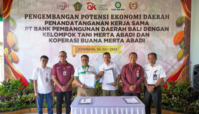 www.nusabali.com-ojk-gandeng-bpd-bali-tingkatkan-akses-petani-kakao