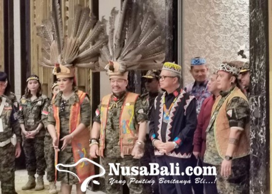 Nusabali.com - laskar-pemuda-adat-dayak-gelar-mubeslub-iii-di-bali