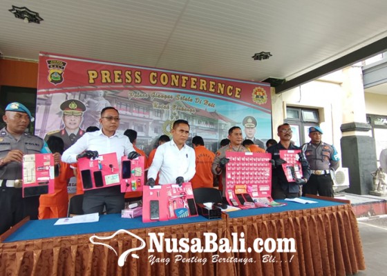 Nusabali.com - polres-gianyar-gagalkan-peredaran-78-paket-shabu