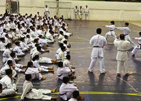 Nusabali.com - ratusan-karateka-ikuti-ukt-lemkari-di-singaraja