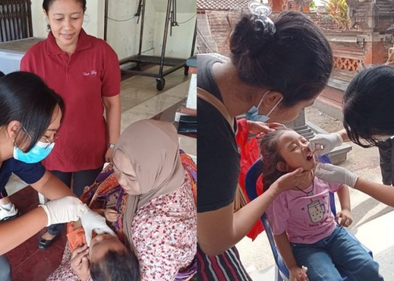 Nusabali.com - pin-polio-serentak-di-kelurahan-kesiman-mencegah-penyebaran-virus-polio