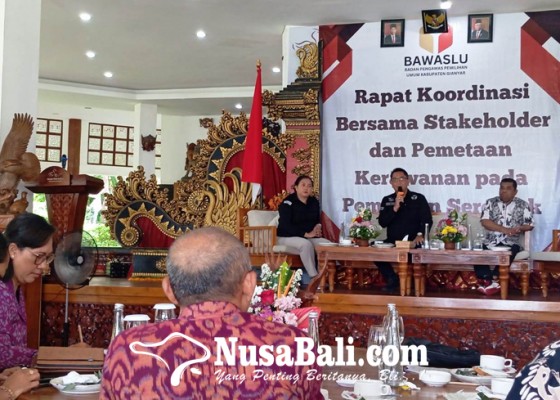 Nusabali.com - bawaslu-gianyar-antisipasi-gesekan-di-pilkada-2024