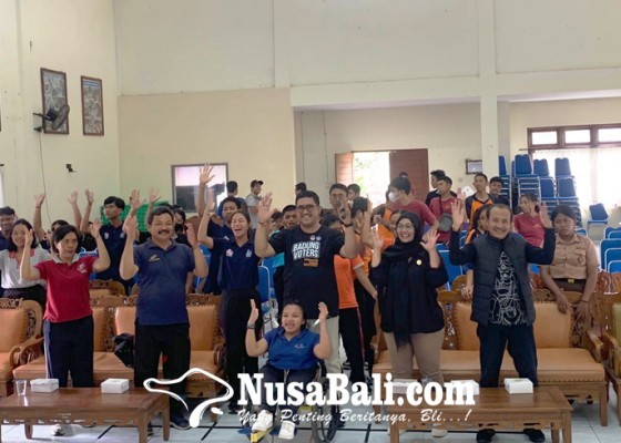 Nusabali.com - kpu-badung-gelar-sosialisasi-pemilih-pemula