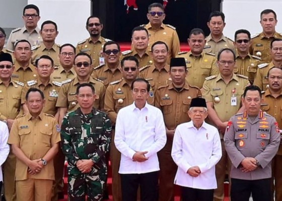 Nusabali.com - walikota-jaya-negara-dan-kepala-daerah-lainnya-ikuti-pengarahan-presiden-di-ikn