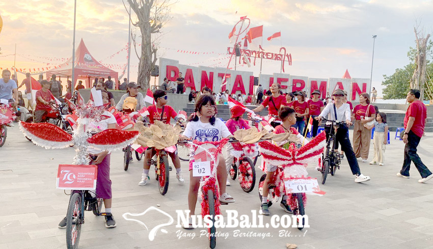 www.nusabali.com-warga-antisipasi-ikuti-lomba-sepeda-hias-hingga-tarik-tambang