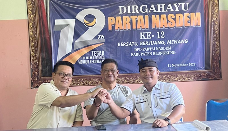 www.nusabali.com-datangi-kantor-dpd-nasdem-klungkung-juliarta-wijaya-jajaki-kim-plus