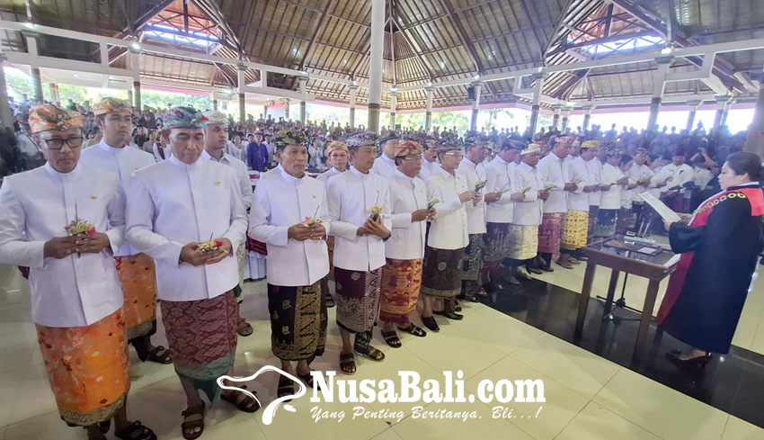 Nusabali Com Anggota Dprd Klungkung Dilantik