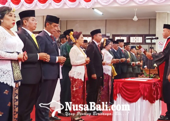 Nusabali.com - dprd-kabupaten-buleleng-periode-2024-2029-resmi-dilantik