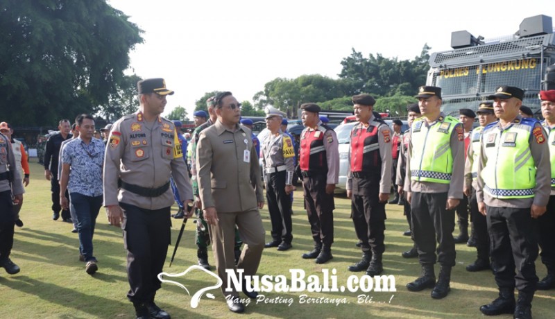 www.nusabali.com-polres-gelar-pasukan-operasi-mantap-praja-agung-2024