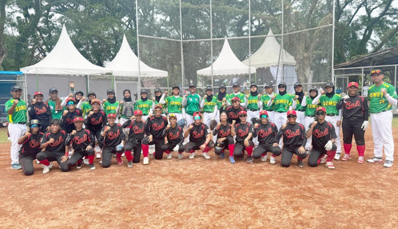 www.nusabali.com-bali-jabar-duel-di-laga-penentuan-softball-putri