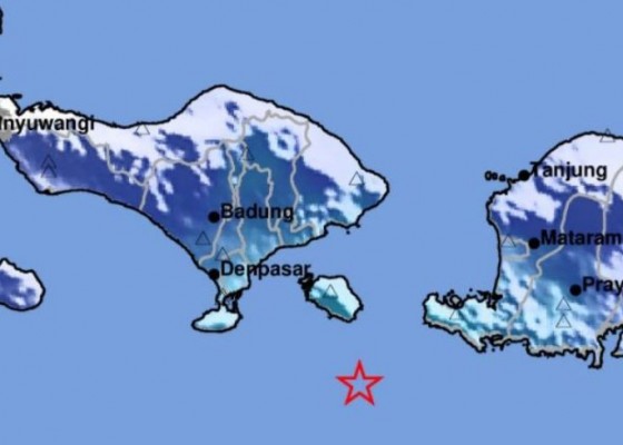 Nusabali.com - gempa-bekekuatan-m-44-guncang-laut-kuta-selatan