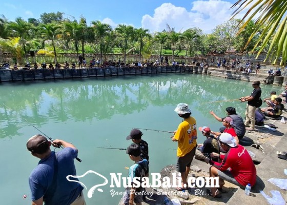 Nusabali.com - pemuda-banjar-lepang-gelar-lomba-mancing-berhadiah-babi