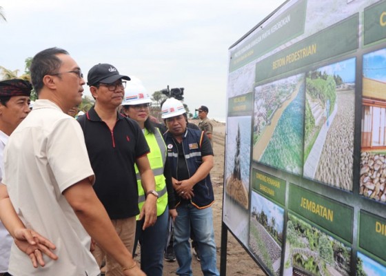 Nusabali.com - wabup-suiasa-tinjau-progres-kegiatan-pembangunan-di-badung