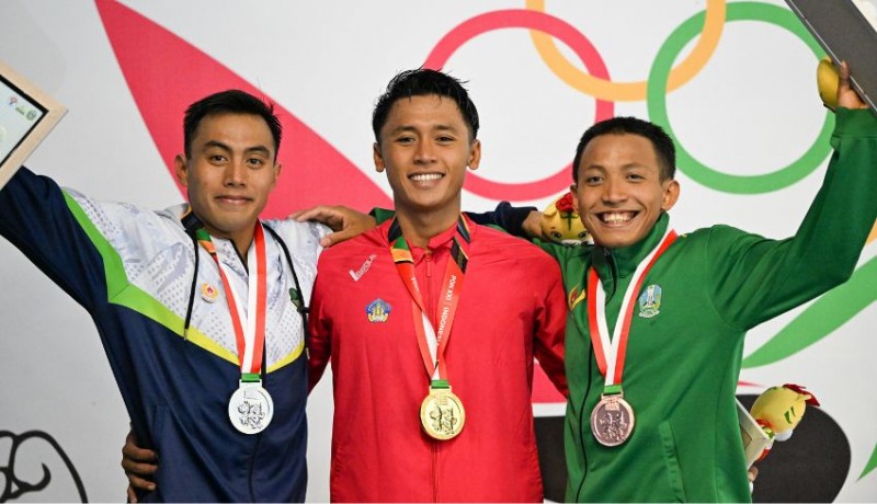 www.nusabali.com-pande-made-iron-pecahkan-rekor-pon-di-nomor-200-meter-gaya-dada-putra