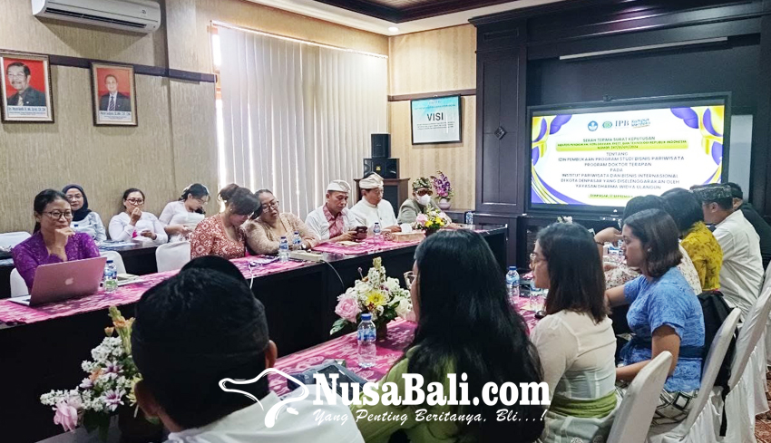 www.nusabali.com-pertama-di-indonesia-ipbi-resmi-buka-program-doktor-terapan-prodi-bisnis-pariwisata