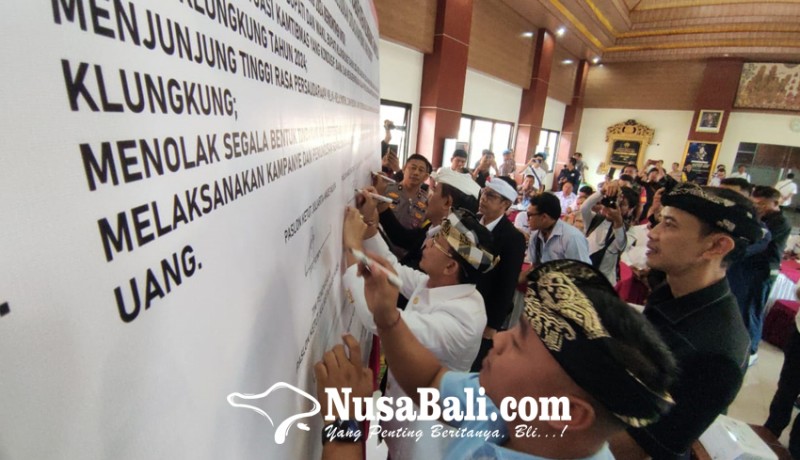 www.nusabali.com-deklarasi-damai-di-mapolres-klungkung