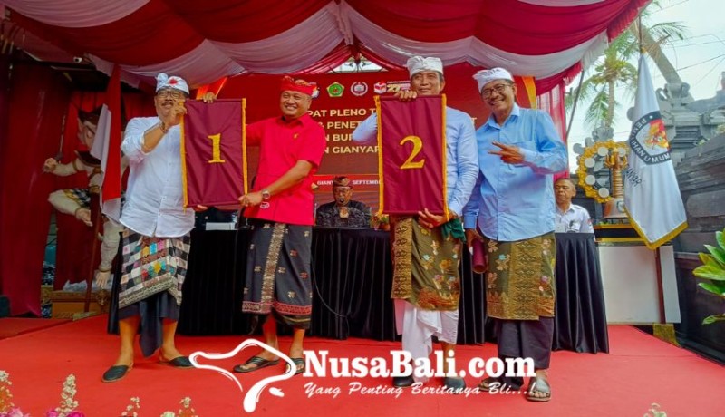 www.nusabali.com-nomor-urut-pilkada-gianyar-2024-paket-aman-1-paket-kata-2