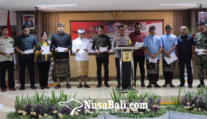 www.nusabali.com-kapolres-badung-deklarasi-pilkada-damai