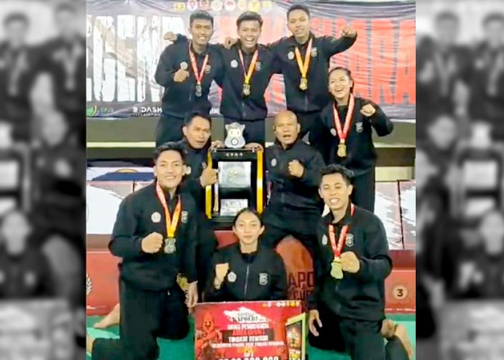 Nusabali.com - tim-silat-polda-bali-juara-kapolri-cup