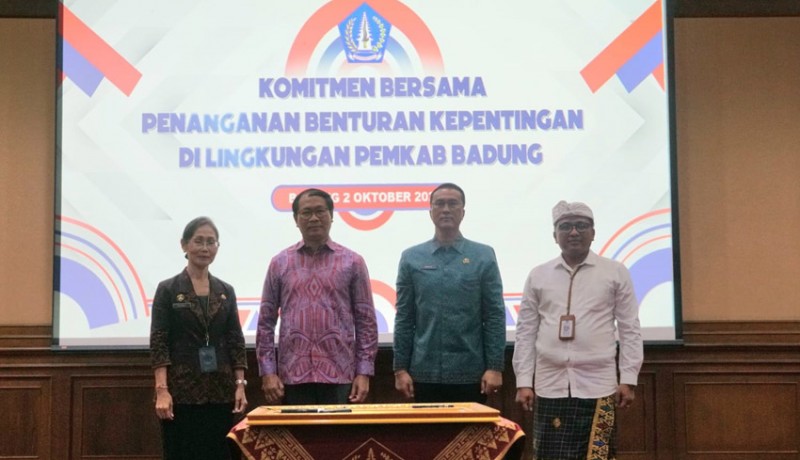 www.nusabali.com-pemkab-badung-deklarasi-komitmen-bersama-penanganan-benturan-kepentingan