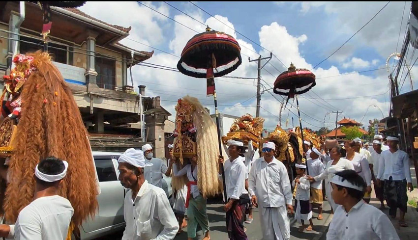 Desa Adat Silungan Gelar Karya Ngenteg Linggih lan Rsi Gana