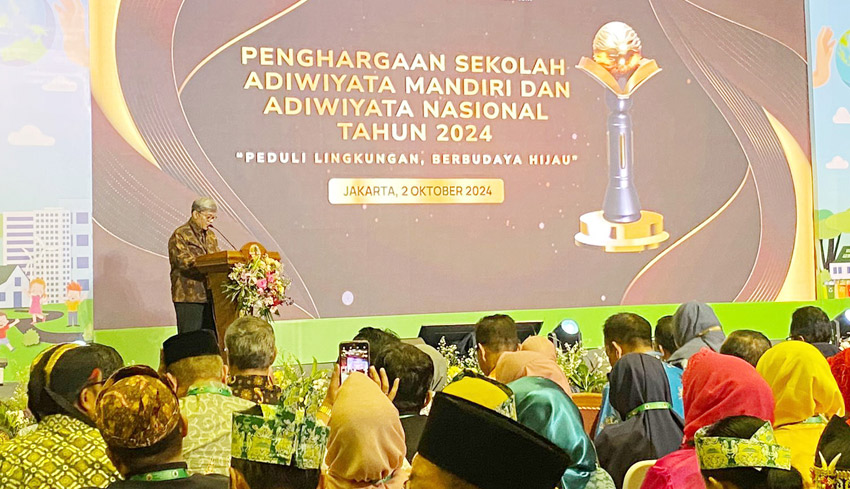 720 Sekolah Terima Penghargaan Adiwiyata 2024