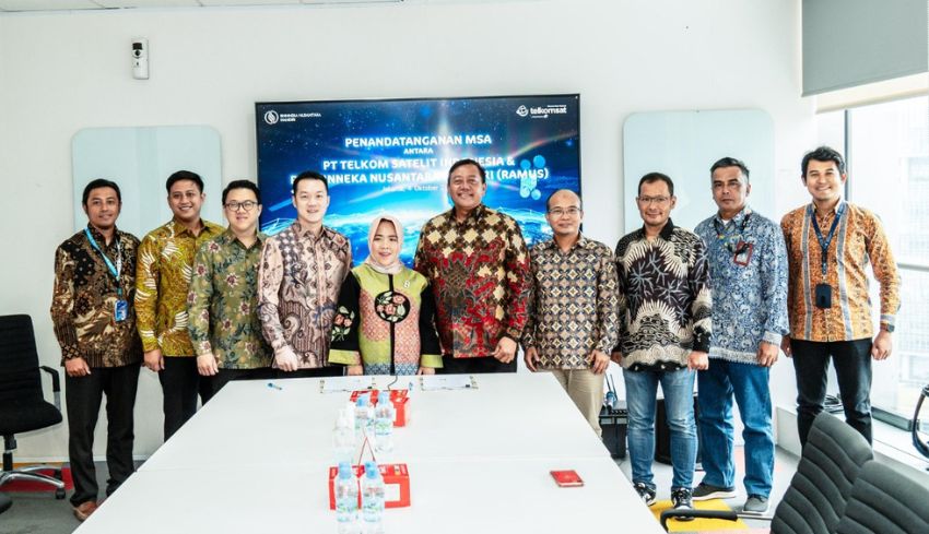 TelkomGroup Perkuat Digitalisasi Maritim Melalui Satelit Merah Putih 2