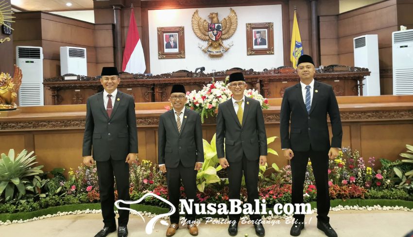 Pimpinan DPRD Bali 2024-2029 Resmi Dilantik