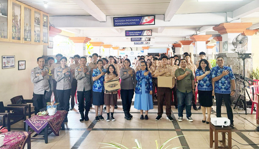 Kapolsek Denbar Warning Pelajar Tawuran!