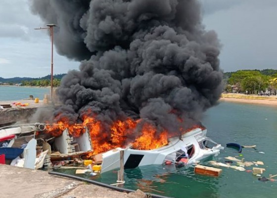 Nusabali.com - speedboat-terbakar-cagub-maluku-utara-meninggal