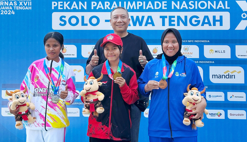 Para Atletik Raih Emas 4x100