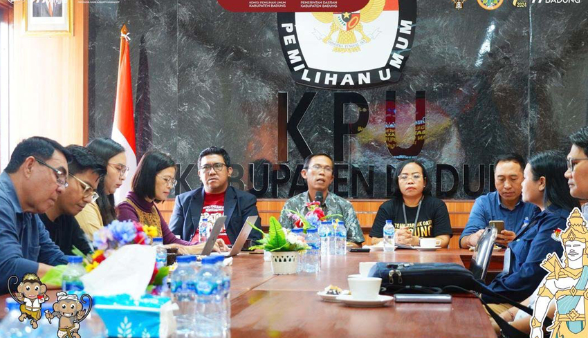 KPU Badung Matangkan Debat dengan Tim Perumus