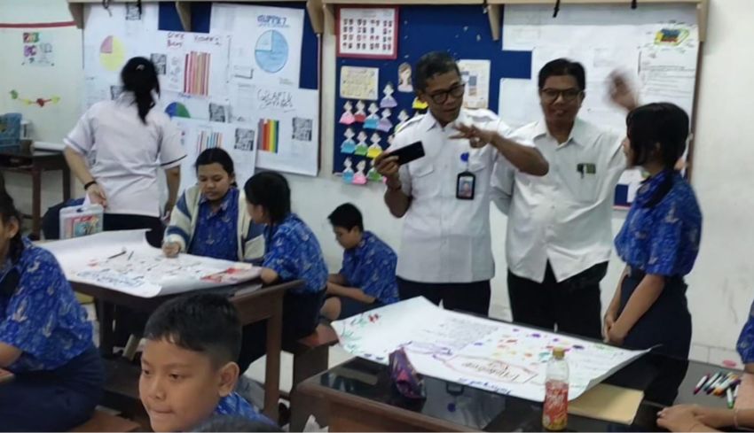 [SIMPANAN] SMP Dwijendra Denpasar Gelar Kegiatan Akhir Projek P5 Berbasis Literasi dan Numerasi