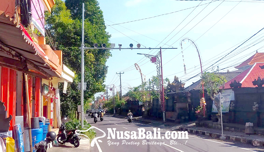 Kamera Tilang Elektronik di Bangli Rusak