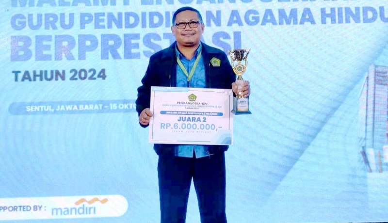 www.nusabali.com-guru-sman-2-amlapura-raih-juara-ii-lomba-guru-agama-hindu-tingkat-nasional