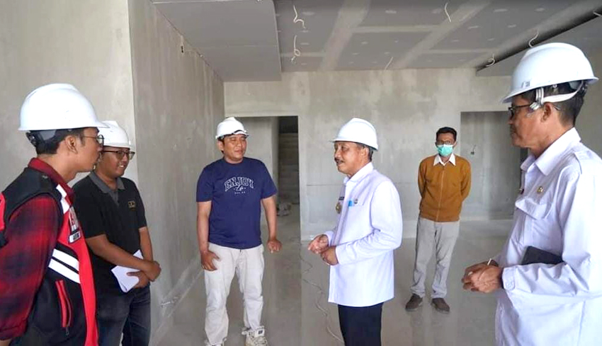 Progres Kantor Kejari Klungkung 55 Persen