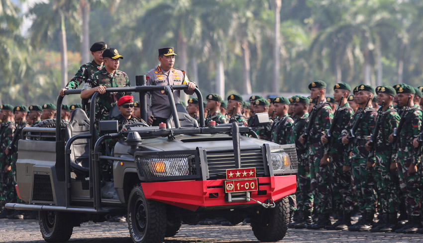 100.000 Personel Amankan Pelantikan Presiden