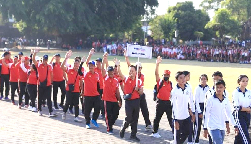 www.nusabali.com-siswa-di-klungkung-semarakkan-festival-olahraga-pelajar